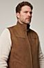 Peter Buffed English Lambskin Leather Vest