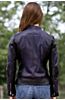 Alice Lambskin Leather Biker Jacket