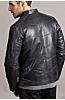 Glade Waxed Lambskin Leather Moto Jacket