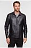 Pierce Reversible Lambskin Suede Leather Jacket