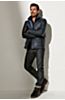 Tyler Reversible Quilted Lambskin Leather Moto Jacket