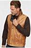 Falcon North African Lambskin Leather Vest