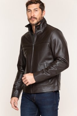 Rolf Italian Lambskin Leather Jacket | Overland