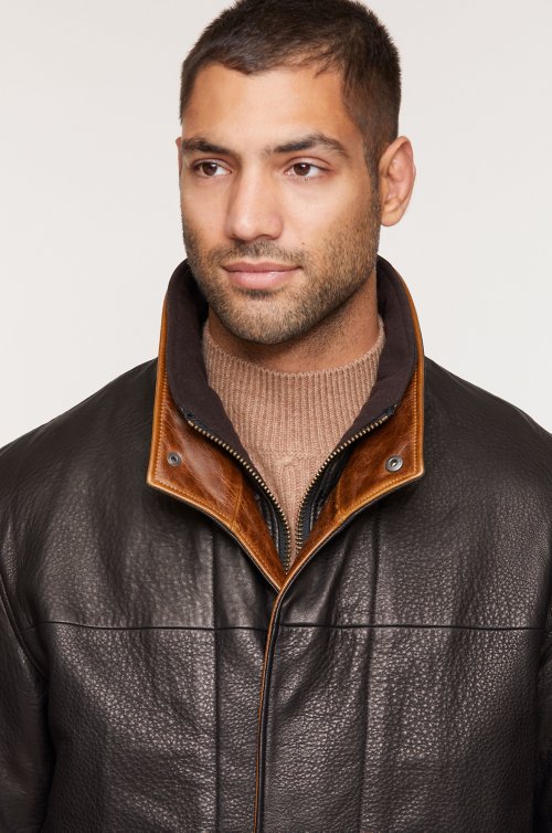 Romano Lambskin Leather Jacket