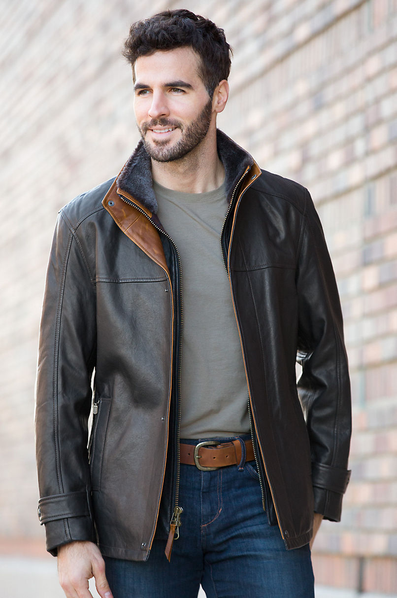 Vernon Italian Lambskin Leather Jacket | Overland