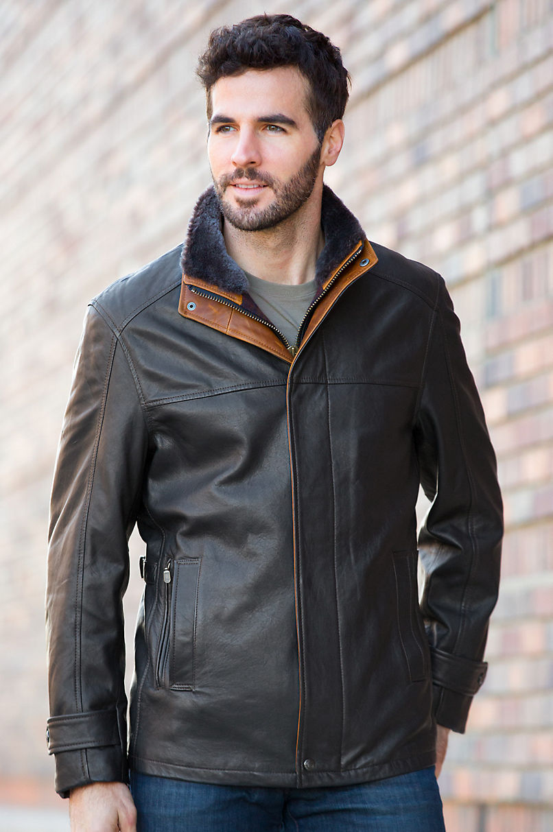 Vernon Italian Lambskin Leather Jacket | Overland