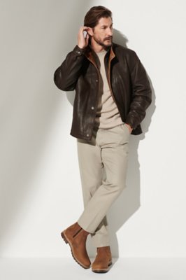 Romano Leather Jacket - Tall (38L-46L) | Overland