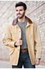 Country Gentleman Calfskin Leather Coat - Big & Tall (48L - 52L)