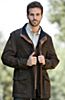 Richmond Lambskin Leather Field Coat (Tall)