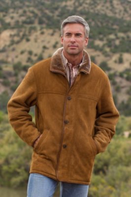 Men S Beaver Creek Shearling Sheepskin Coat Overland