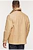 Jack Frost Italian Calfskin Leather Coat with Spanish Merino Shearling Lining