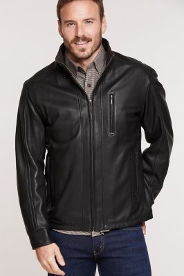 Conor South African Lambskin Leather Jacket | Overland