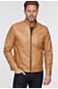 Larson Italian Lambskin Leather Jacket 