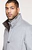 Joseph Wool and Cashmere Coat with Shearling Collar