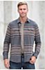 Tailor Vintage Blanket Stripe Cotton Flannel Shirt