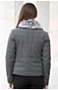 Iona Reversible Wool-Blend Down Jacket with Fox Fur Trim