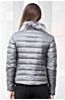 Iona Reversible Wool-Blend Down Jacket with Fox Fur Trim