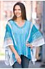 Indigenous Netted Organic Cotton Poncho