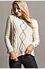 Candice Organic Peruvian Cotton-Blend Pullover Sweater