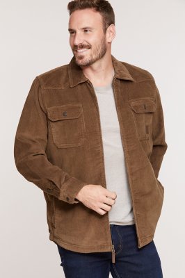 Nash SherpaLined Corduroy Shirt Jacket Overland