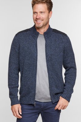Tate Cotton FullZip Sweater Overland