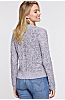 Tove Cable-Knit Marled Cotton Cardigan Sweater