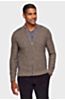 Tate Cotton Full-Zip Sweater