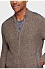 Tate Cotton Full-Zip Sweater
