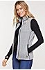Eva Cable-Knit Wool-Blend Fleece Vest 