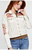 Canyon Embroidered Cotton-Blend Jean Jacket