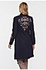 Willow Western Embroidered Wool-Blend Coat