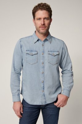Castle Rock Cotton-Blend Denim Shirt                              