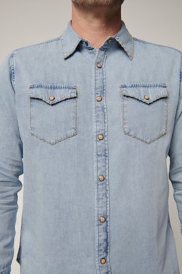 Castle Rock Cotton-Blend Denim Shirt                              