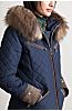 M. Miller Kristene Ski Jacket with Raccoon Fur Trim
