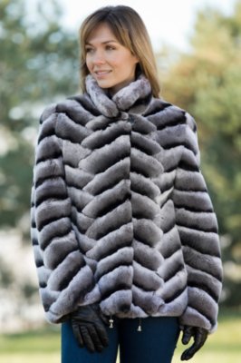 Charlotte Rabbit Fur Jacket
