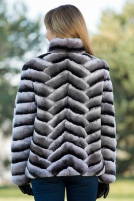 Charlotte Rabbit Fur Jacket