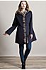 Audrey Reversible Wool and Cashmere Coat with Mink Fur Trim