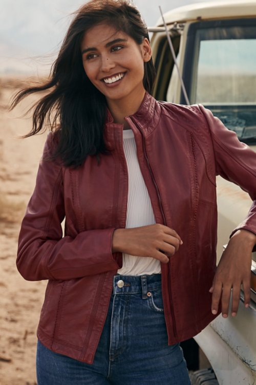 Women'S Leather Jackets | Overland