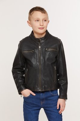 Children’s Retro Leather Motorcycle Jacket | Overland