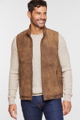 William Goatskin Suede Vest Overland