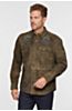 Bison Peak Embroidered Goatskin Suede Leather Shirt