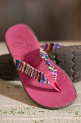 Double CC big bow flat sandals Sheepskin Light Pink