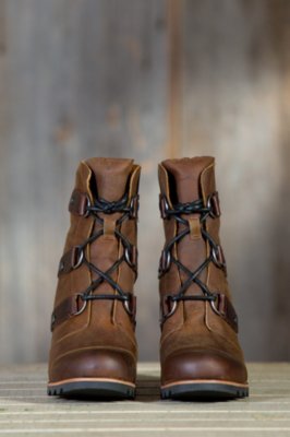 Women's Sorel Joan of Arctic Wedge Mid Waterproof Leather Boots | Overland
