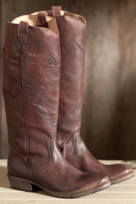 Women's Frye Carson Lug Leather Riding Boots Overland