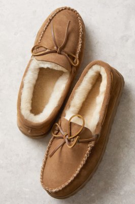mens moccasin boot slippers