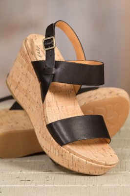 cork base sandals