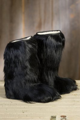 Women's Nora LongHaired Goat Fur Boots Overland