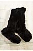 Knitted Rabbit Fur Slipper Socks 