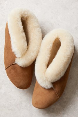 wool lined slippers womens