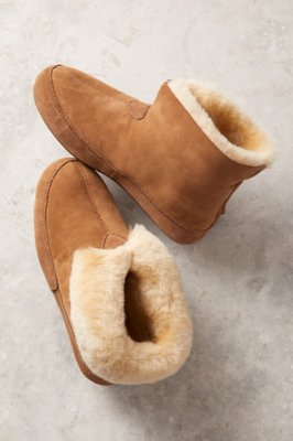 slip on sheepskin slippers